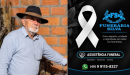 Comunicamos o falecimento de Anelio Rodrigues