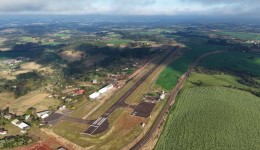 Aeroporto Hélio Wasum vai receber mais de R$ 8,3 milhões em obras de revitalização e modernização