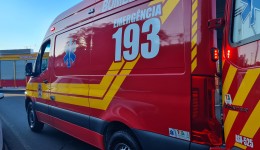 Homem é baleado na cabeça em Cunha Porã e levado às pressas ao hospital