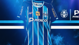 Grêmio anuncia Pitaco como novo patrocinador máster