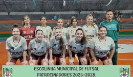 Categorias de base do futsal feminino de Guarujá do Sul conquistam bons resultados na Copa Interestadual