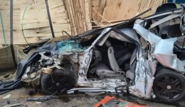 Hospital de Chapecó diz que vítimas de acidente com carreta tiveram ferimentos leves