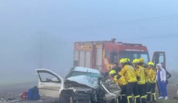Vítima de acidente na SC-163 em Descanso morre no hospital regional