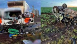 Seis pessoas da mesma família morrem em acidente de carro no Paraná