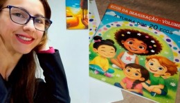 Professora Aoedica Moschen transforma trabalhos de alunos em livro e lança projeto ‘Ecos da Imaginação’