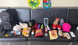 Polícia Militar prende autor de furto e recupera objetos
