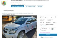 Município realiza leilão online com 37 lotes no dia 8 de julho