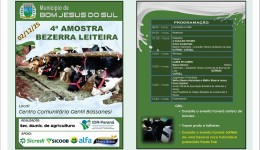 4ª amostra bezerra leiteira acontece hoje no Centro Comunitário Gentil Bassanesi