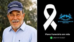 Comunicamos o falecimento de Nonato Nunes dos Santos