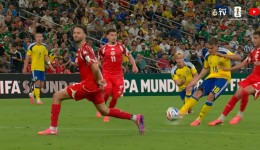 Suécia atropela Tunísia com goleada e assume liderança do Grupo F