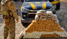 Em 36 horas, PRF apreende mais de 660 kg de maconha em rodovias catarinenses