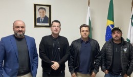 Administração Municipal se reúne com delegado para discutir ações de segurança pública