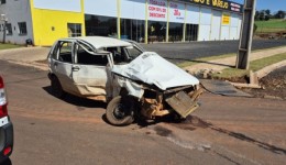 Homem é socorrido inconsciente após acidente na PRC-158