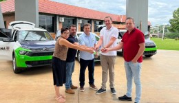 Município recebe três novos veículos para reforçar a saúde municipal no valor de mais de 380 mil