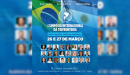 Simpósio Internacional da Tri Fronteira-  Brasil X Argentina será nos sias 26 E 27 de março