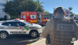 Trabalhador fica ferido após queda de 7 metros