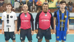 Rodada do Municipal de Futsal Sub-18 tem goleadas e jogos disputados