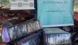 Caminhão carregado com sucata é flagrado com seis toneladas de maconha em Iraí