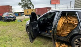 PRF intercepta em SC mais de uma tonelada de maconha