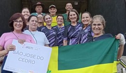 Bocha feminina garante pódio para São José do Cedro no JASTI estadual