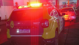 Veículo furtado é recuperado pela Polícia Militar poucas horas após o crime