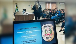 Polícia Civil promove palestras contra o bullying em escolas da região