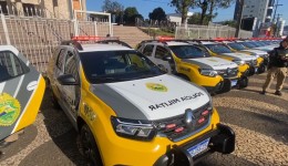 Francisco Beltrão sedia entrega de mais de 50 viaturas e equipamentos para forças de segurança do Sudoeste