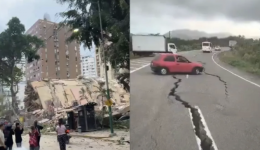 Terremotos na Venezuela derrubam prédios, causam destruição e autoridades projetam centenas de mortes
