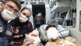 SAMU atende parto de emergência em residência