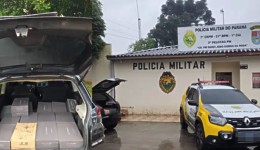 Carga com 180 garrafas de vinhos argentinos é apreendida pela PM na BR-280