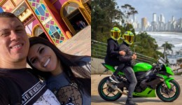 Casal morre em grave acidente entre motocicleta e caminhão-guincho em SC