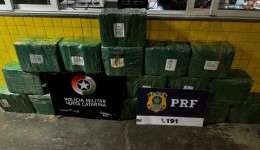 Jovem de 23 anos é preso com 330 kg de maconha em Água Doce