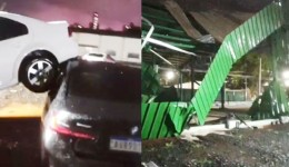 Simepar aponta microburst como causa dos fortes ventos