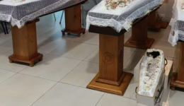 Pai, filhas e cachorrinha morrem em acidente e são velados lado a lado em Mato Grosso do Sul