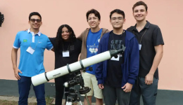 Cinco estudantes brasileiros embarcam para disputar Olimpíada Internacional de Astronomia