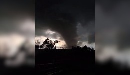 Grande tornado é registrado entre Giruá e Santo Ângelo