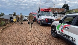 Homem invade festa, efetua disparos e deixa três pessoas feridas