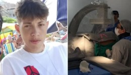 Jovem paraplégico volta a mover o pé após tratamento inovador em SC