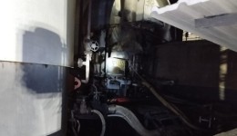 Incêndio atinge tanque de material asfáltico em empresa na Linha Primavera Alta