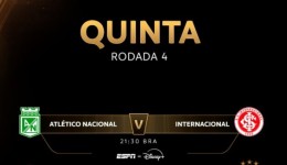 Atlético Nacional x Inter: onde assistir, horário e escalações pela Libertadores