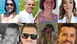 Identificadas as oito vítimas fatais, entre elas casais, mãe e filha e dois médicos