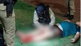 Imagens da PM revelam gravidade de ataque de cães que feriram casal