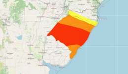 Inmet emite alerta máximo para chuva no Rio Grande do Sul; ventos podem chegar a 100 km/h