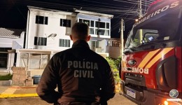 Corpo encontrado carbonizado em pensão passará por exame de DNA para confirmação da identidade