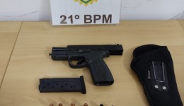 Homem é preso após disparar arma de fogo em evento e causar tumulto