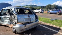 Homem morre em acidente na PR-180 em Marmeleiro
