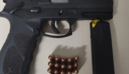 Ação policial apreende arma usada em crime de ameaça e disparos