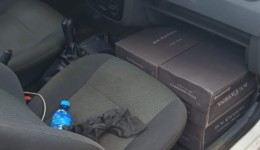Homem é preso com 34 caixas de vinho sem nota fiscal em abordagem da Rocam