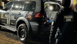 Foragido por homicídio, roubo e furto é capturado durante operação contra facção criminosa no Oeste de SC