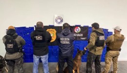 Mais de 400 Kg de maconha são apreendidos durante operação conjunta